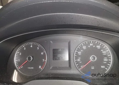 2012 Volkswagen Jetta 2.5L Se из США, поврежденный, VIN 3VWDP7AJ5CM309037